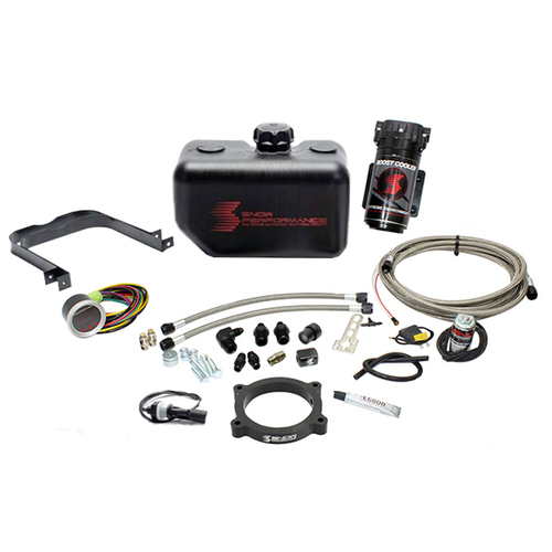Snow Performance Water-Methanol Injection Kit, Stage 2 Boost Cooler? Dodge Challenger/Charger Hellcat (SS Braided Line, 4AN Fittings)