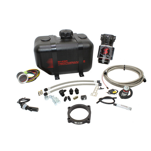 Snow Performance Water-Methanol Injection Kit, Stage 3 Boost Cooler? Efi 2D Map Progressive (SS Braided Line, 4AN Fittings)
