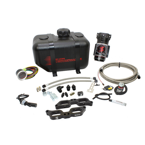 Snow Performance Water-Methanol Injection Kit, Stage 3 Boost Cooler? Direct Injected 2D Map Progressive (SS Braided Line, 4AN Fittings)