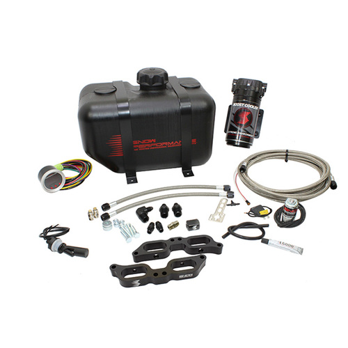 Snow Performance Water-Methanol Injection Kit, Stage 3 Boost Cooler™ Direct Injected 2D Map Progressive (Stainless Steel Braided Line, 4AN Fittings)