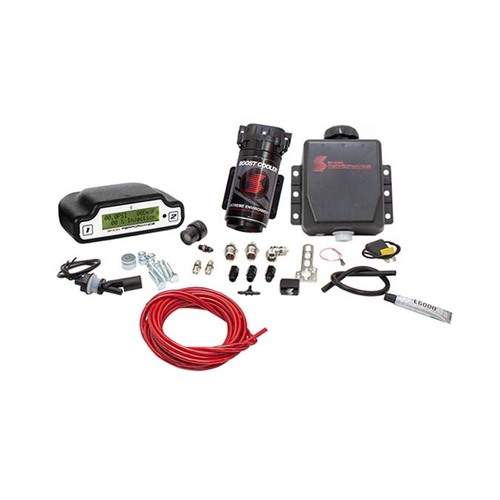 Snow Performance Water-Methanol Injection Kit, Diesel Stage 2 Boost Cooler Dodge 5.9L Cummins (SS Braided Line, 4AN Fittings)