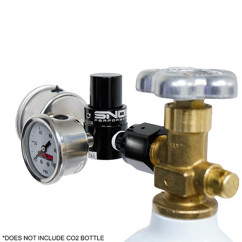 Snow Performance CO2 Regulator Billet Fixed (100PSI) with Gauges