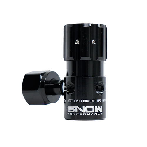 Snow Performance CO2 Regulator, Dual Outlet Adjustable 0-475 PSI, 1/8npt Outlet