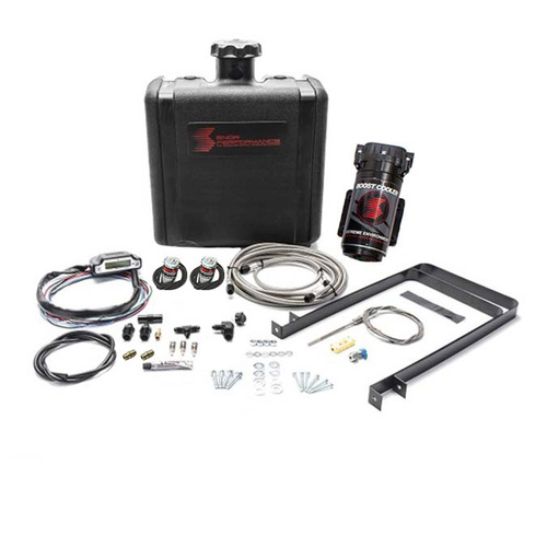 Snow Performance Water/Methanol Injection System, Diesel Stage 3 Boost Cooler, Dodge 5.9L Cummins (SS Braided Line, 4AN Fittings)