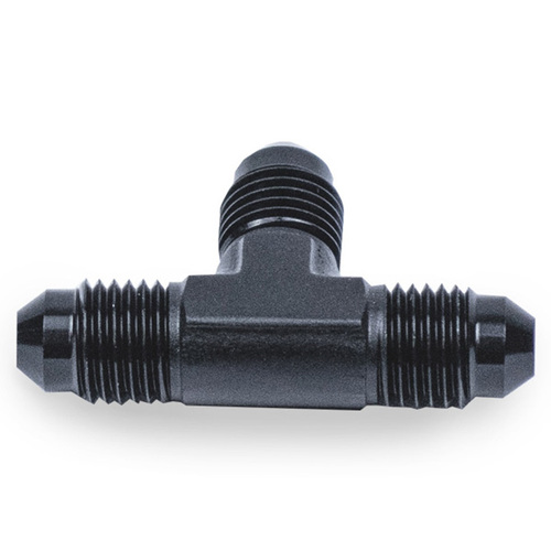 Snow Performance 4AN T Water Methanol Fitting (Black)