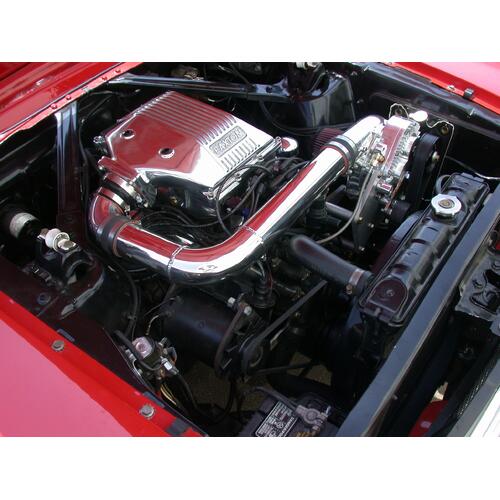 Paxton Superchargers, 1964-1968 289/302 Carbureted Mustang Driver's Side Mount w/ NOVI 1200SL,