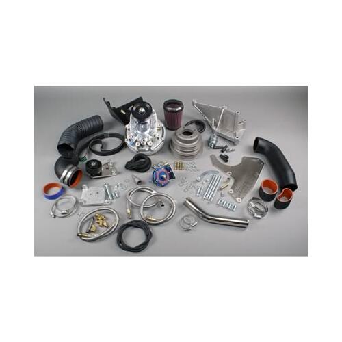 Paxton Superchargers, Universal Small Block Ford Carbureted Passenger Side Mount Base Kit, Polished