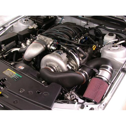 Paxton Superchargers, Tuner Kit, 2005-2006 4.6 Mustang GT System w/ NOVI 1200SL, Satin Finish