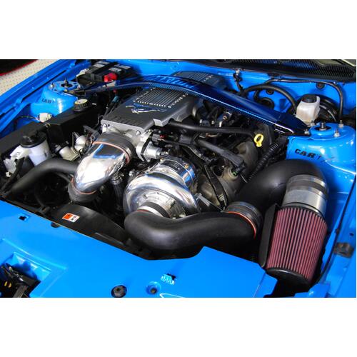 Paxton Superchargers, 2010 4.6 Mustang GT System w/ NOVI 2200SL & Air/Air Charge Cooler, Satin