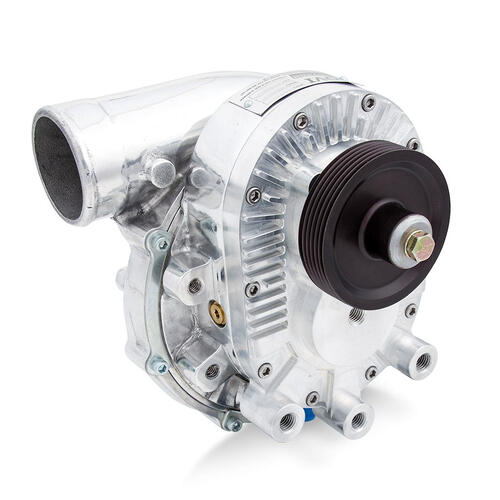 Paxton Superchargers, NOVI 1200, Straight Discharge, Polished Finish