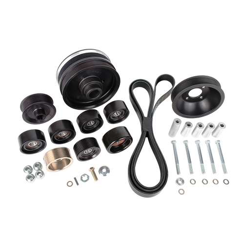Paxton Superchargers, 8-Rib Upgrade, 2013-2017 Mustang GT, 3 Bolt W/P, includes Damper
