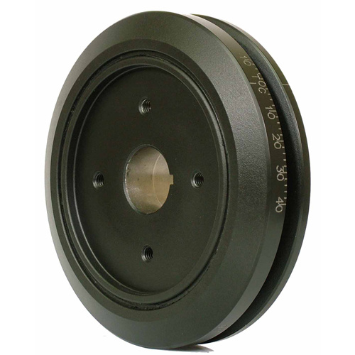 PowerBond Race Series 6.85in. Steel Harmonic Balancer Chrysler 245-265 Hemi 6 Cyl, Neutral Balance, Each