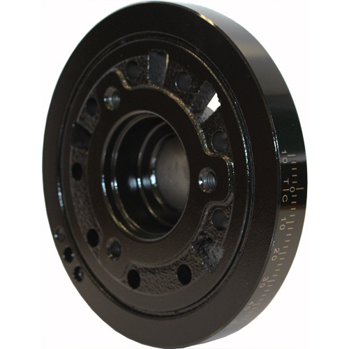 PowerBond Street Series 6.33in. Harmonic Balancer For Ford 289-302W 3-Bolt Countersunk Pulley Location C/W Hub