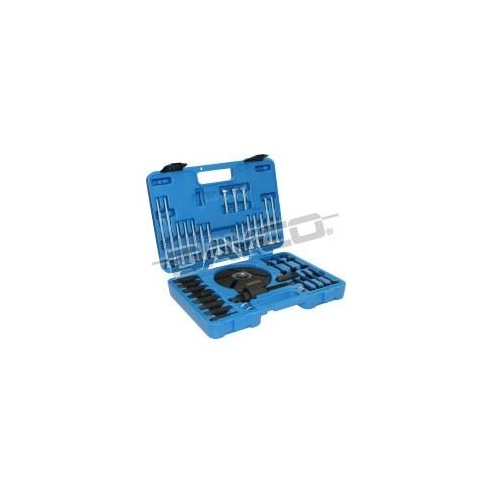 POWERBOND Harmonic Balancer Installation & Removal Tool Kit, 52 Piece, Plastic Case, Kit