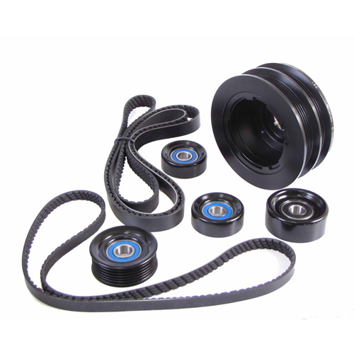 PowerBond Power Pully Kit, Harmonic Balancer Pulley Underdrive 25% , Holden Commodore VT-VZ GEN III LS1 5.7 & LS2 6.0L, Kit