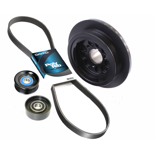 PowerBond Power Pully Kit, Harmonic Balancer Pulley Underdrive 20% Holden Commodore VF 3.6L, Kit