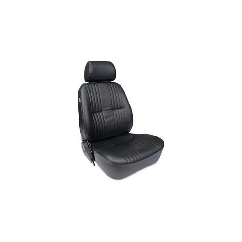 Procar Seat, Pro-90 Series, Black Leather, Driver, Each