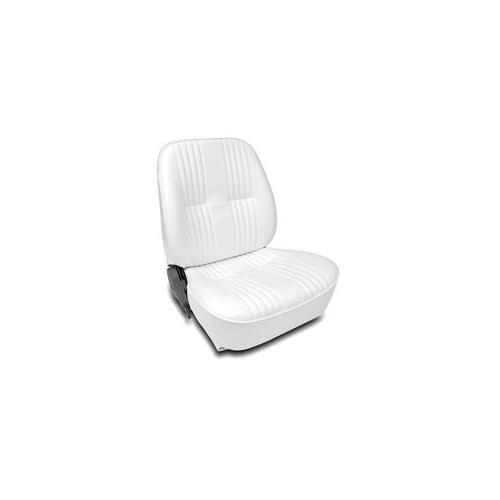 Procar Seat, Pro-90 Lowback Series 1400, Reclining, Driver Side, Vinyl, White, Each