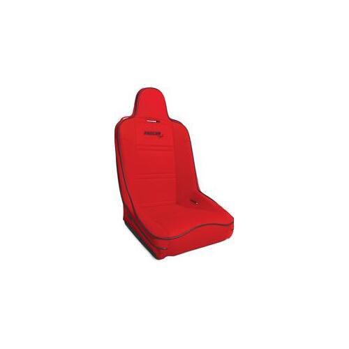 Procar Seat, Terrain Series 1620, Fixed Back, Velour, Red, Each