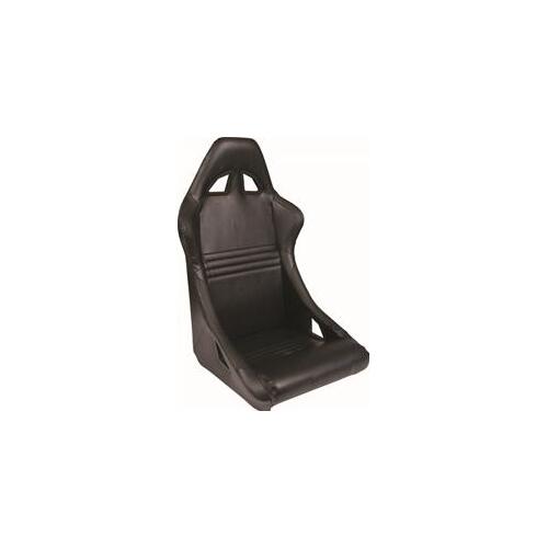 Procar Seat, Xtreme Series 1700, Fixed Back, Left or Right Side, Vinyl, Black, Each