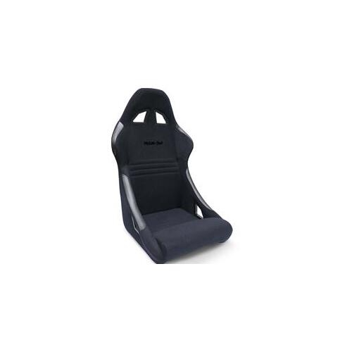 Procar Seat, Xtreme Series 1700, Fixed Back, Left or Right Side, Velour, Gray, Each