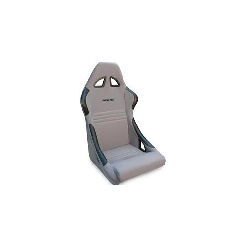 Procar Seat, Xtreme Series 1700, Fixed Back, Left or Right Side, Velour, Gray, Each