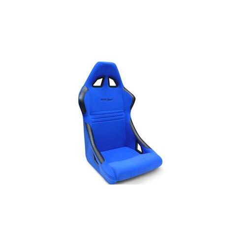 Procar Seat, Xtreme Series 1700, Fixed Back, Left or Right Side, Velour, Red, Each