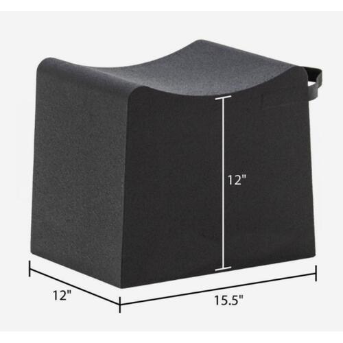 Proflow Pro Ramp, Wheel Cribs, 12 in. Tall, 1,500 lbs. Capacity, Black, Pair