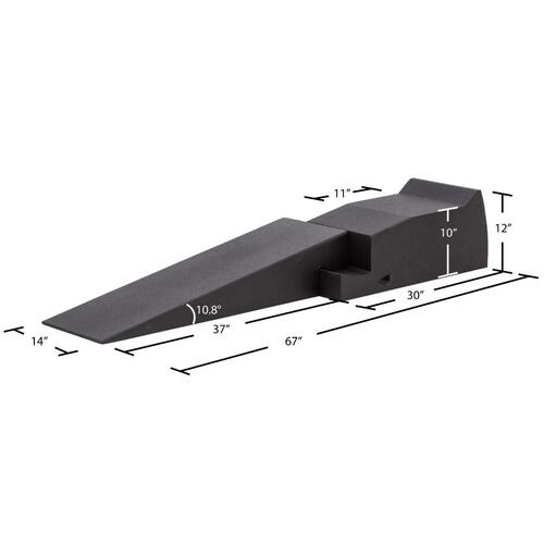 Proflow Pro Ramp, Race Ramps, Ramps, 2-piece, 10.8 Degree, 10 in. Tall, Pair