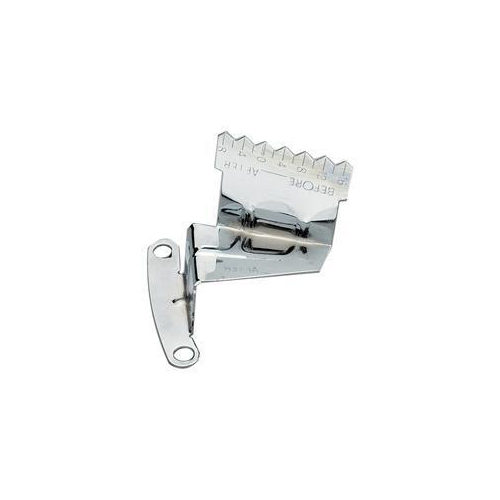 Proflow Timing Pointer, Steel, Chrome, SB Chev 7 or 8 in. Balancers, Each