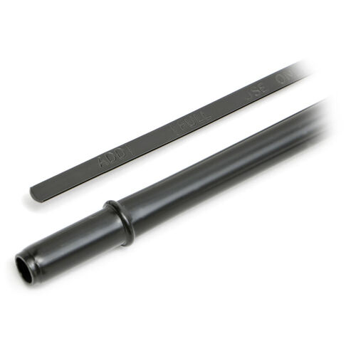 Proflow Dipstick with Tube, Engine Oil, Steel, Black, Chrysler, Mopar, Small Block, Each