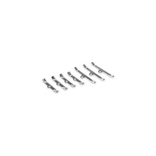 Proflow Valve Cover Spreader Bars Chrome Kit, BB Chev , Set