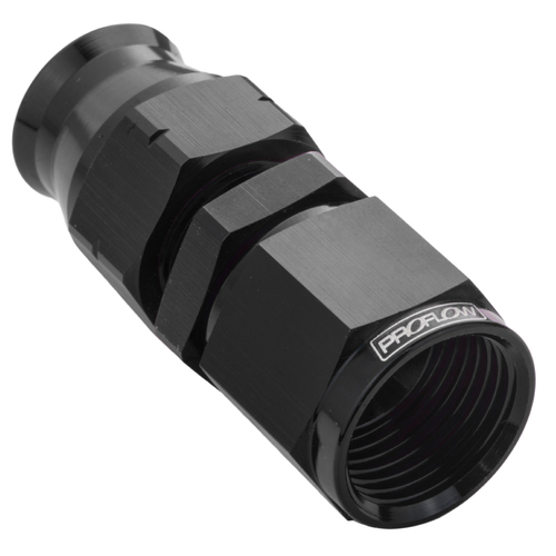 Proflow 5/16in. Tube To Female -06AN Hose End Aluminium Tube Adaptor, Black