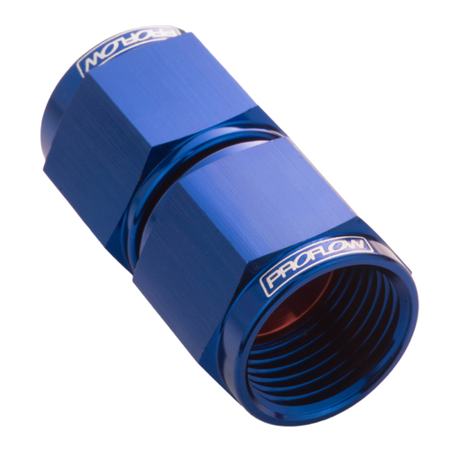 Proflow Female Flare Union Swivel Hose End Straight -12AN, Blue