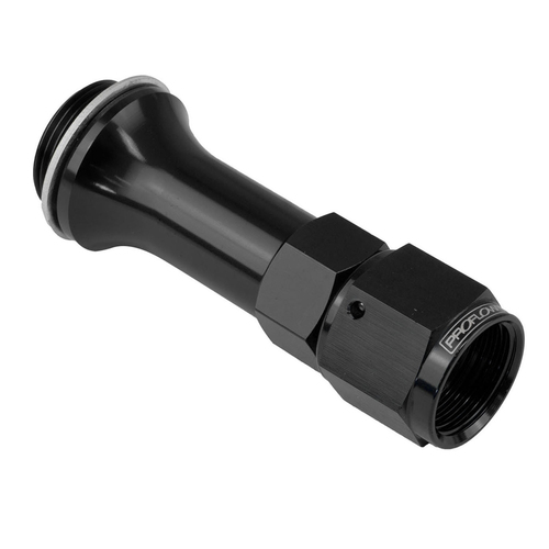 Proflow Carburettor Inlet Hose End Female -06AN To 7/8 x 20 For Holley 3in, Black
