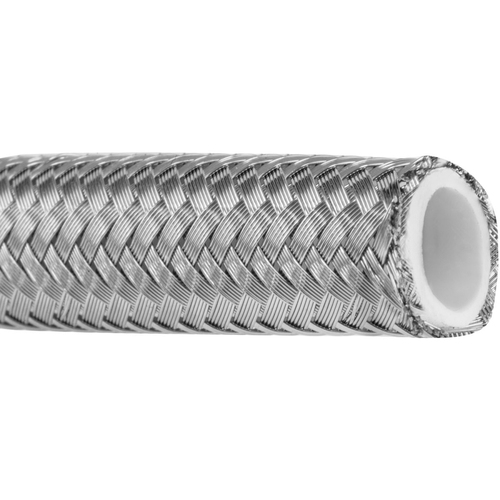 Proflow Stainless Steel Braided PTFE Hose -10AN 10 Metre Length