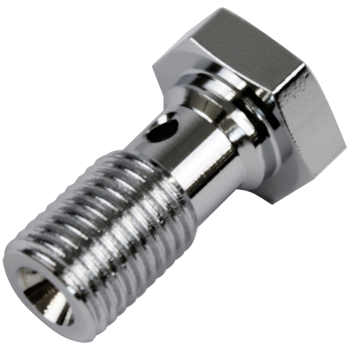 Proflow Chrome Banjo Bolt 7/16 x 24 20mm Long