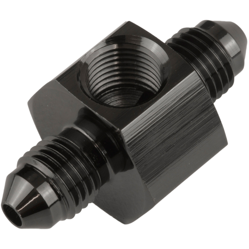Proflow BLACK -03 AN FLARE UNION WITH 1/8” NPT PORT