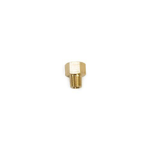 Proflow Brass Union, 1/8npt to 1/2unf Inverted Flare Fitting, Suits Most 5/16 Hard Line, Fuel Lines, Transmission Cooler Pipes, Each