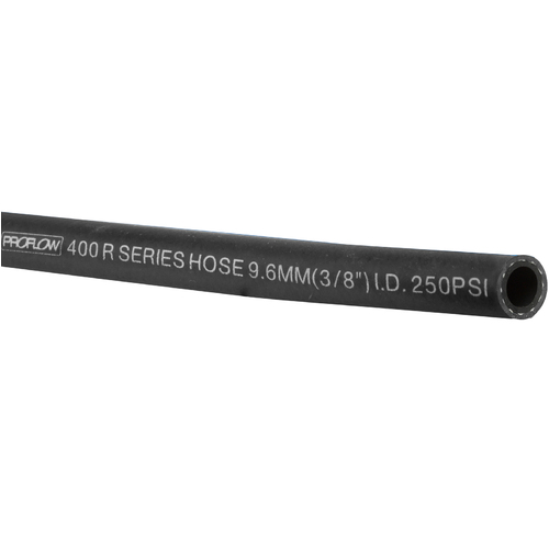 Proflow Black Push Lock Hose -04AN (1/4 in.) 10 Metre Length