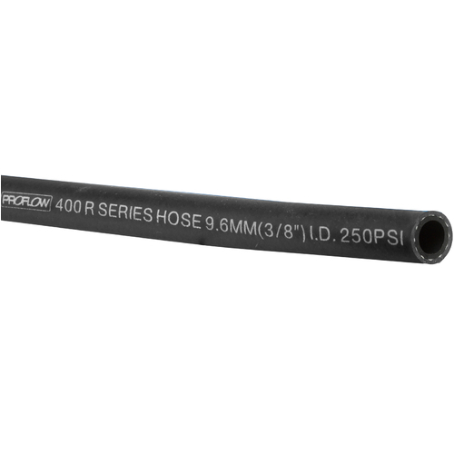 Proflow Black Push Lock Hose -04AN (1/4") 1 Metre Length Bulk