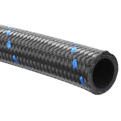 Proflow Hose, Black Nylon Braided -06AN, 3/8in, 3 Metre Length