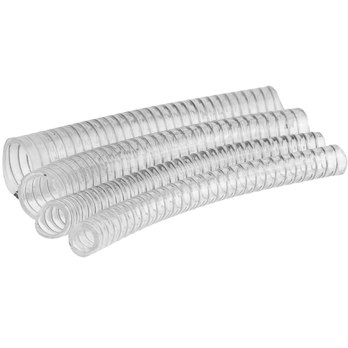 Proflow Reinforced Clear PVC Hose 25mm ID, 32mm OD, Per Metre