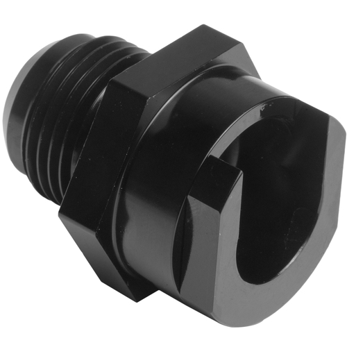 Proflow Heater Core Adaptor 5/8in. Pipe To -12AN, Black