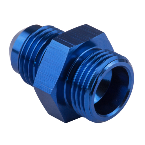 Proflow Motorcycle Carburettor Adapto-06AN To 5/8in. x 20, Blue