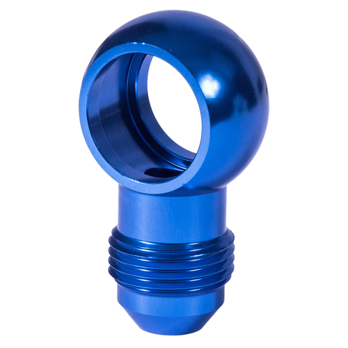 Proflow Fitting Banjo to Hose End 8mm To -03AN, Blue