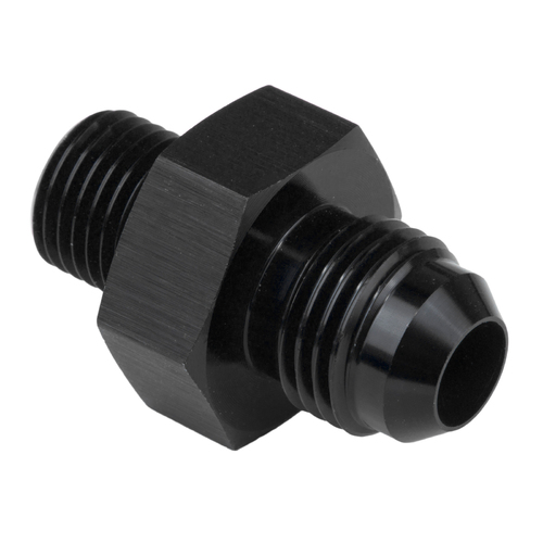 Proflow Fitting Adaptor Male M12 x 1.25mm To Fitting Adaptor Male -08AN, Black