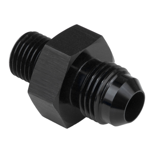 Proflow Fitting Adaptor Male 12mm x 1.50mm To Fitting Adaptor Male -06AN, Black