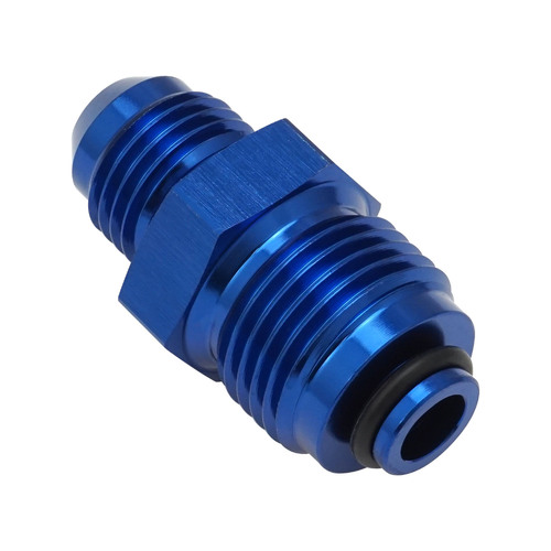 Proflow Power Steering Bump Tube Adaptor Fitting M18 x 1.50 To -06AN, Blue