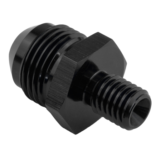 Proflow Fitting Adaptor Male 10mm x 1.00mm To Fitting Adaptor Male -06AN, Black